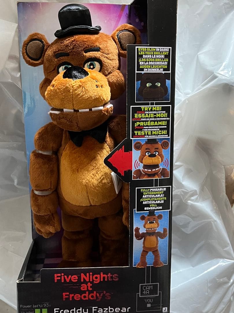 映画 ファイブ・ナイツ・アット・フレディーズ フレディ ぬいぐるみ トーキング