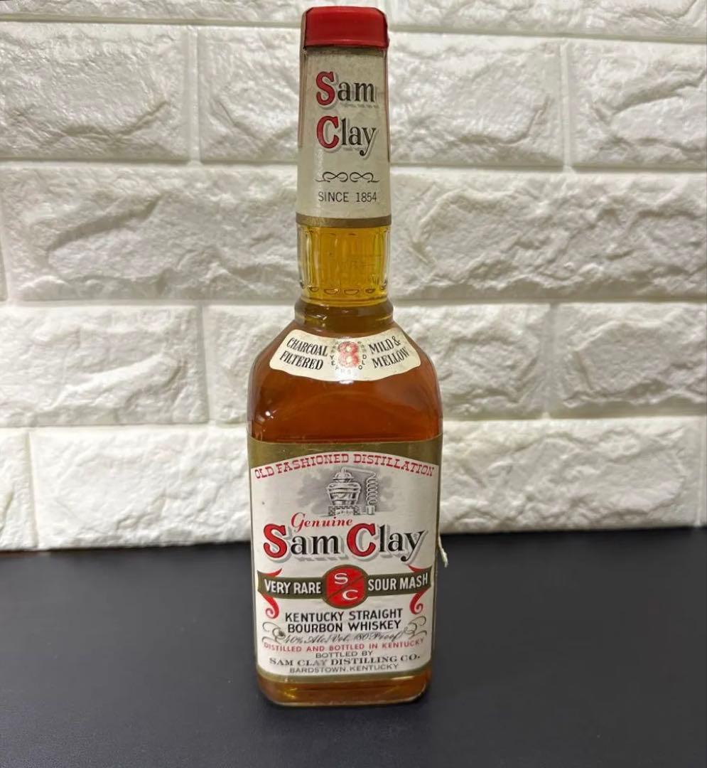 古酒 未開栓 Sam Clay サムクレイ 8年 バーボンウイスキー