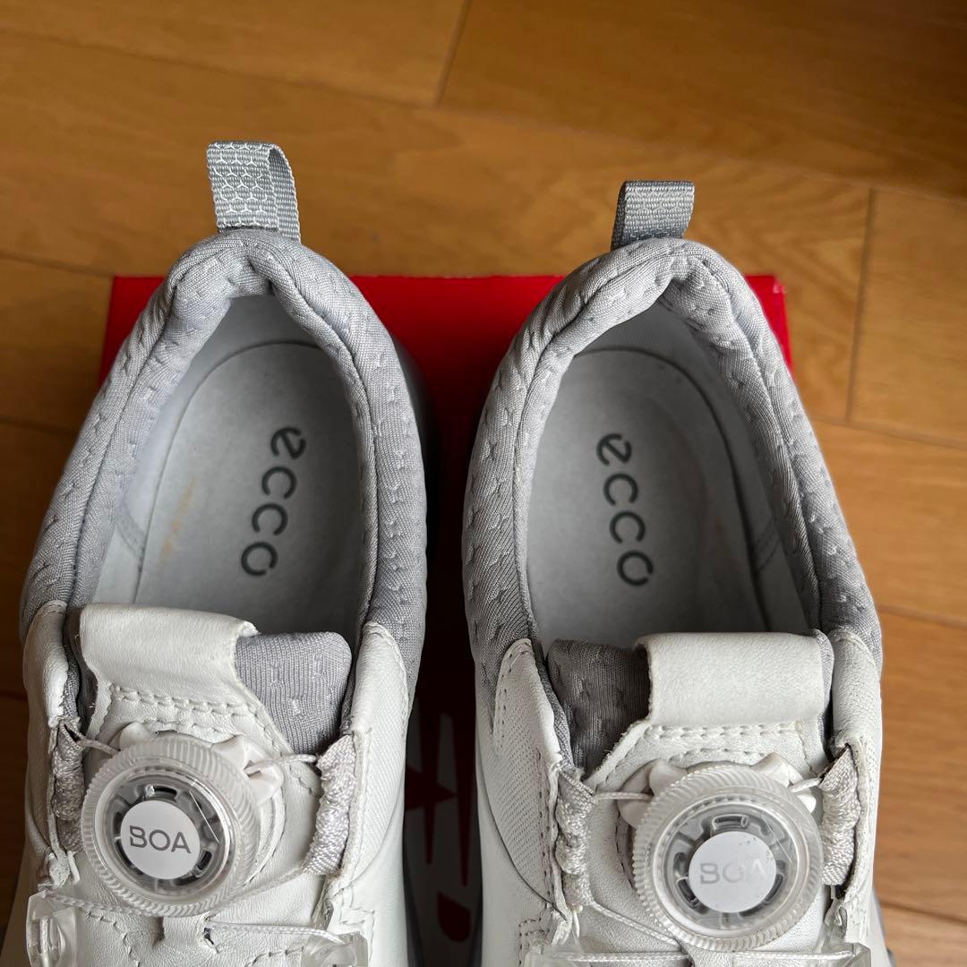 美品☆ECCO BIOM HYBRID4 BOA ゴルフシューズ　37