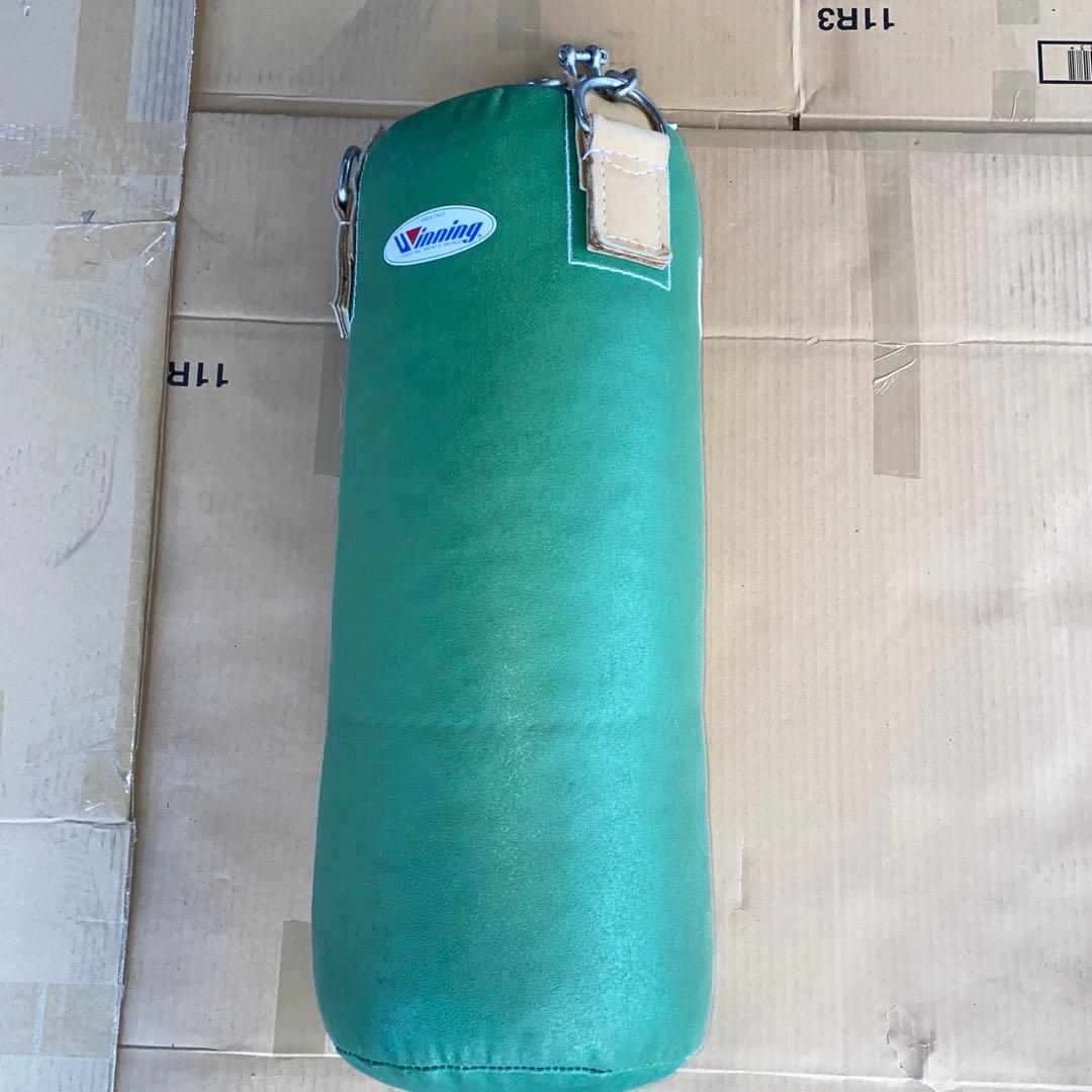 絶版Winning グリーンサンドバッグ美品 TBー2000