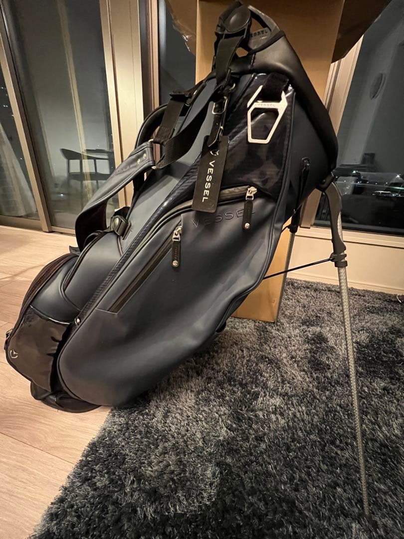 Vessel スタンドキャディバッグ ネイビー