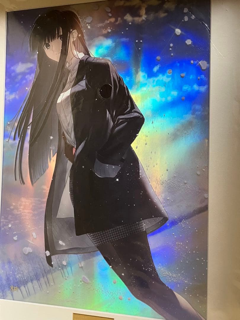 WHITE ALBUM2 なかむらたけし直筆サイン入　冬馬かずさ　クリスタアート