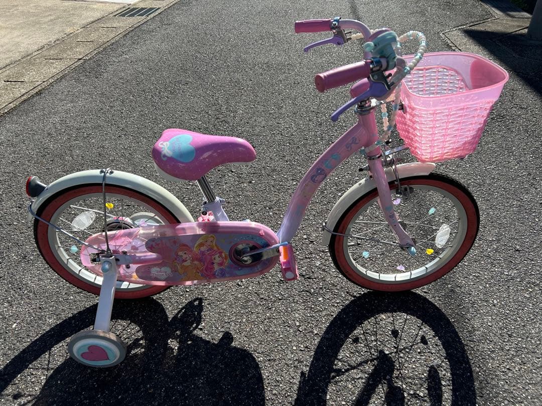 プリンセス　自転車　16インチ　ディズニー　子供用　幼児用　トイザらス