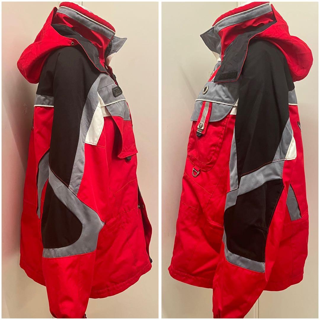 SPYDER スパイダー　メンズ　ウィンタージャケット　スノーウェア　黒×赤