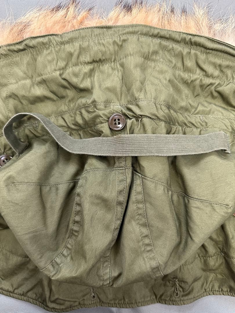 M-51 パーカー用フード　折れあり