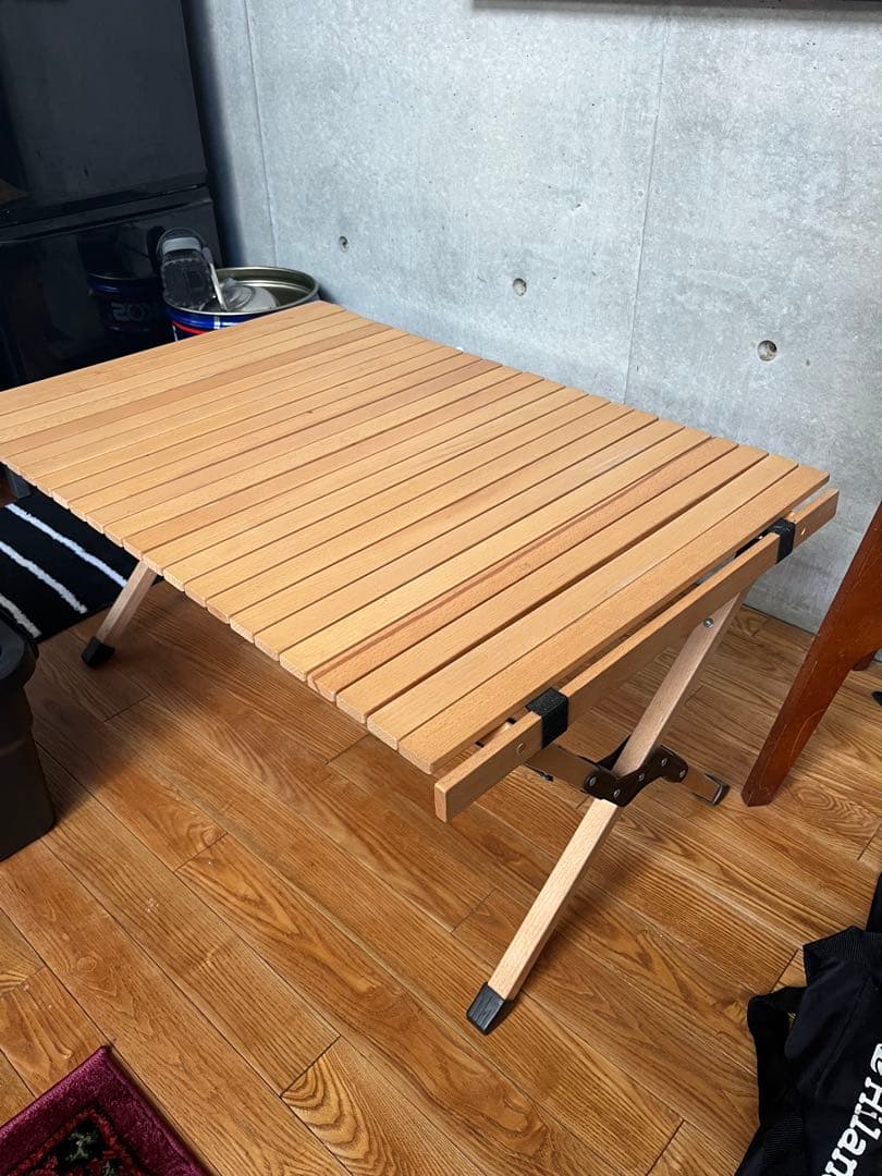 ハイランダー　ウッド　ロール　テーブル