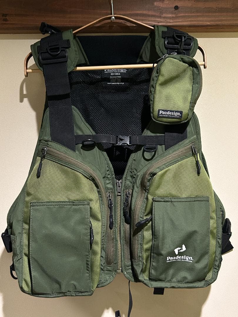 パズデザイン FTGストリームベストⅡ ZFV-029 グリーン F