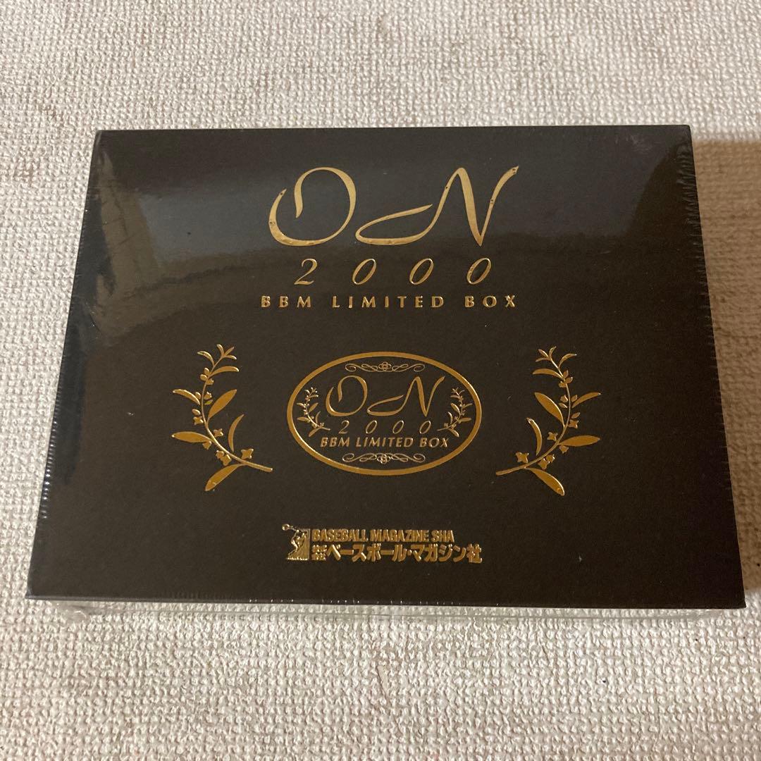 ON 2000 BBM LIMITED BOX 長嶋茂雄 王貞治