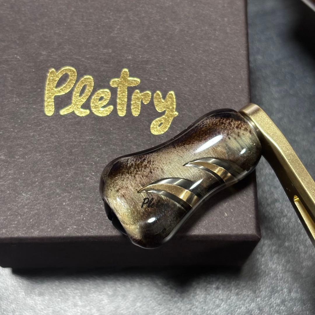 プレトリー　スタビライズドウッド & メタル　ブラック/ゴールド　値下不可