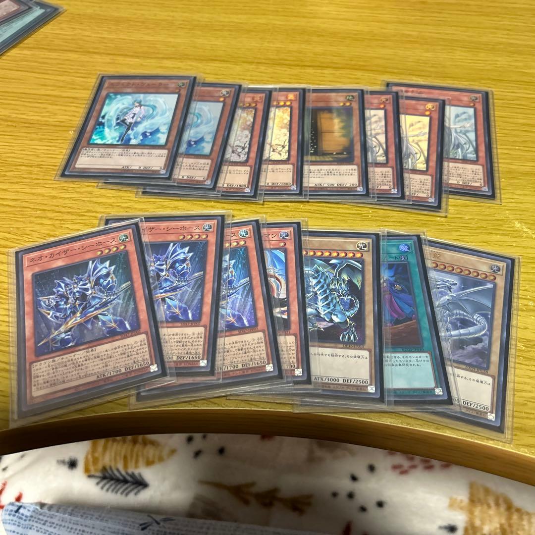 遊戯王　本格構築青眼デッキ40枚＋E X15枚＋α