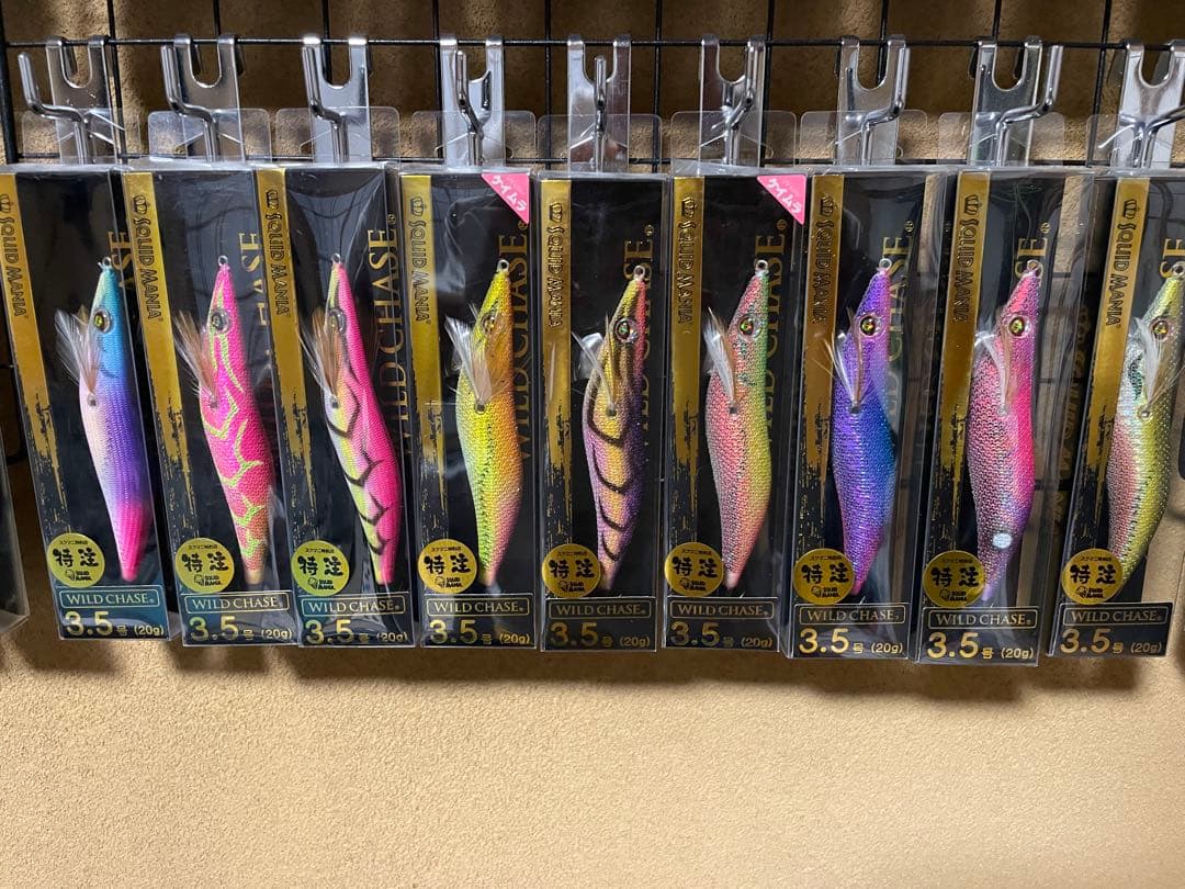 WILD CHASE 3.5エギ　9本セット