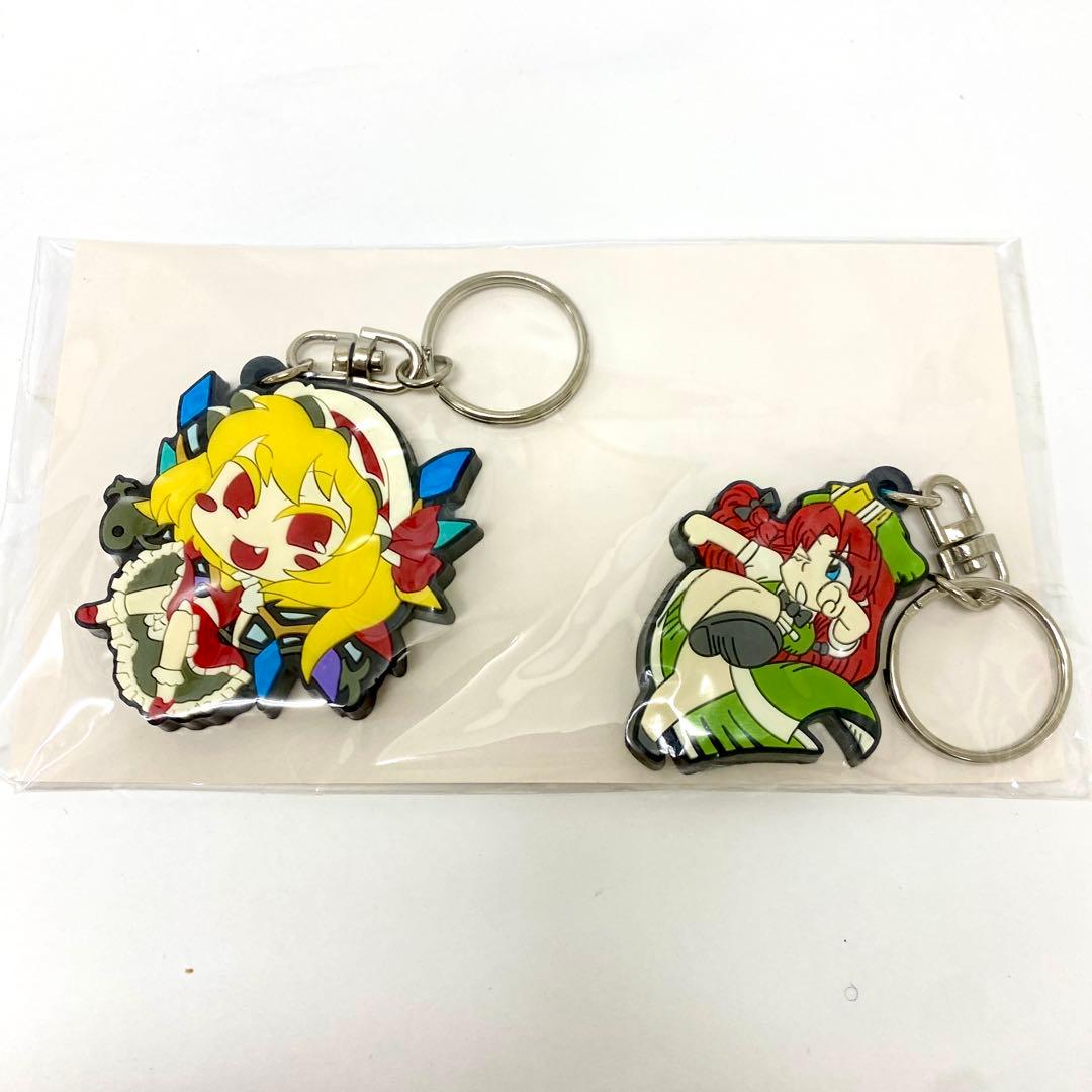 E224 未使用品 東方 ラバー キーホルダー セット 9個 東方プロジェクト