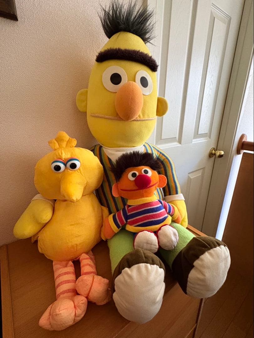 セサミストリート　ぬいぐるみ　ヴィンテージ