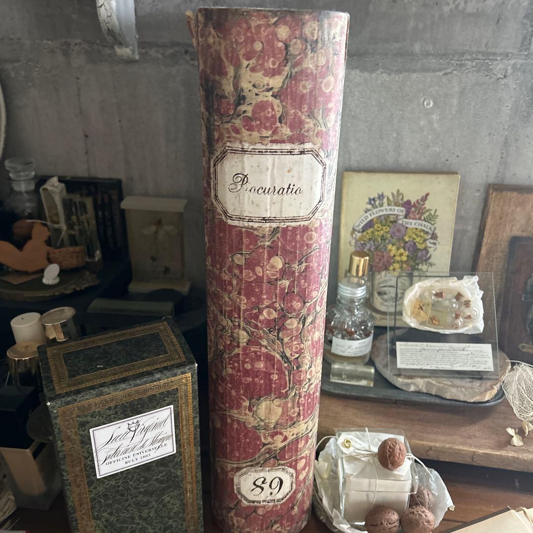 フランスアンティーク 木製 本 木箱 Krank クランクマルチェロ