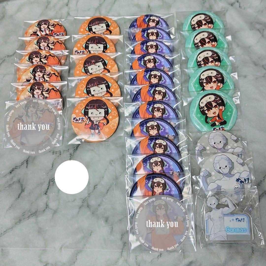 【バラ売り、定価以下⭕️】めめ村　ガンマス　RED°　第1回POP　缶バ　ネムバ