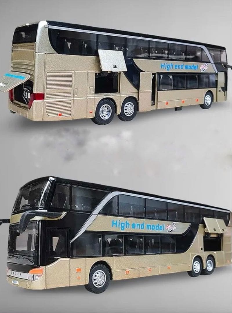 1/30スケールセトラ ダブルデッカーバス 高級モデル