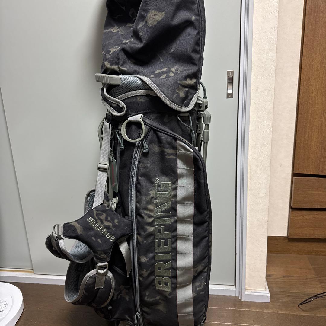 BRIEFING ブラック迷彩 キャディバッグ