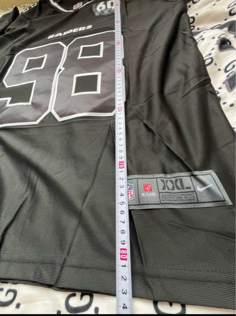 RAIDERS CROSBY 98 NFL ウニフォーム 2XL