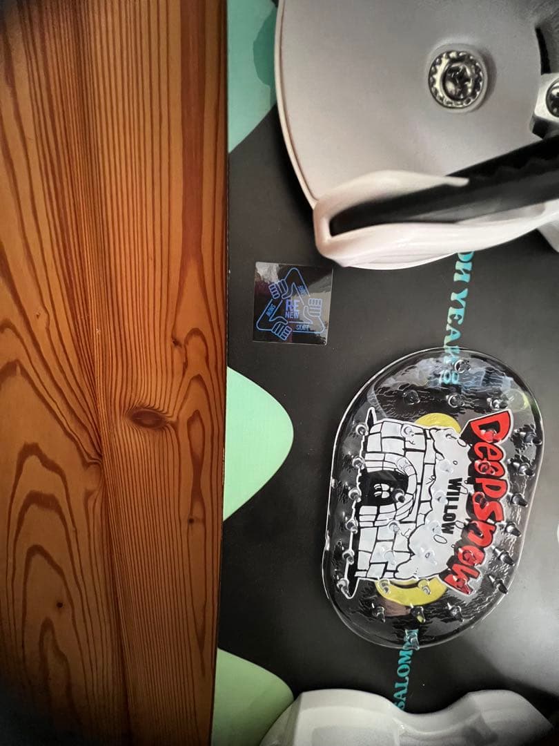 サロモン スノーボード 板 バイディングセット　キッズ 100