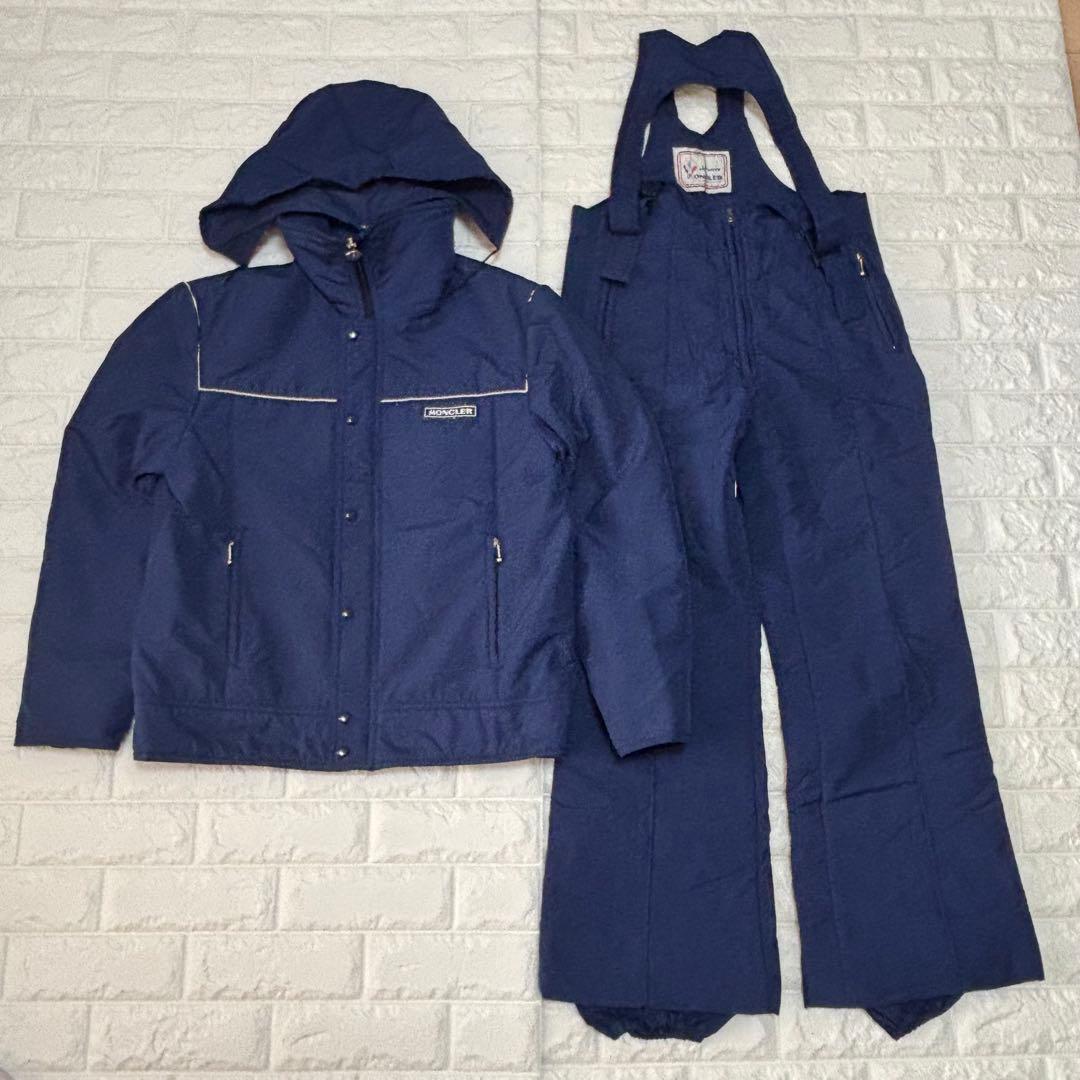 極美品　モンクレール　スキー　スノーボードウェア　上下セット　ビックサイズ　XL