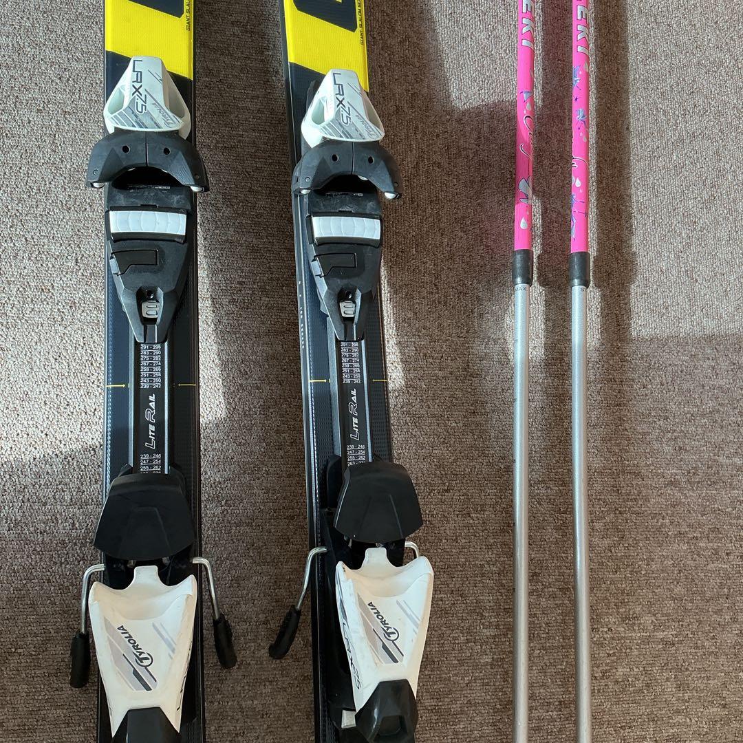 オガサカ　TRIUN G-J150 ジュニア　150cm スキーセット