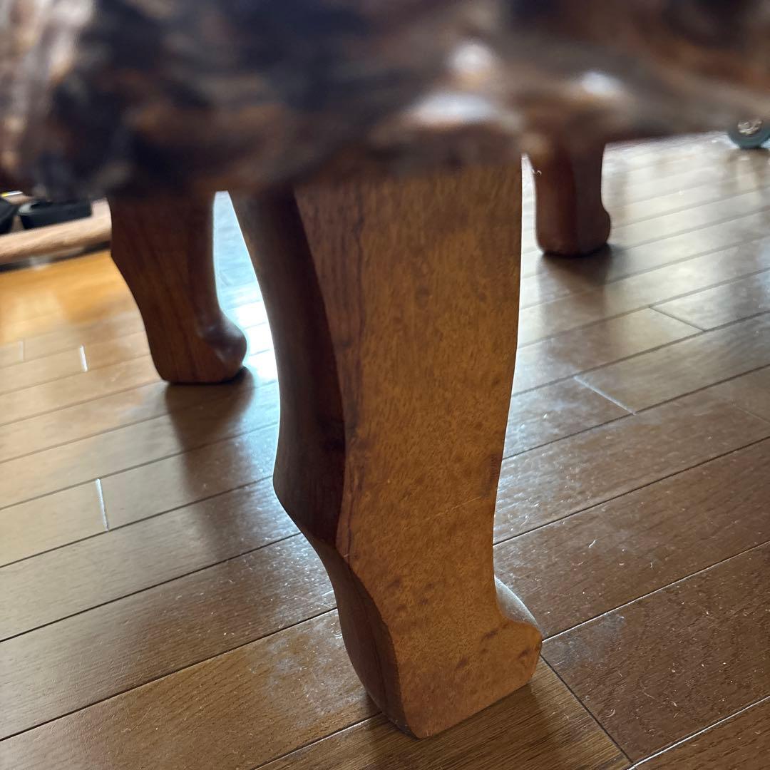 一枚板　ローテーブル　センターテーブル　一点もの　アンティーク