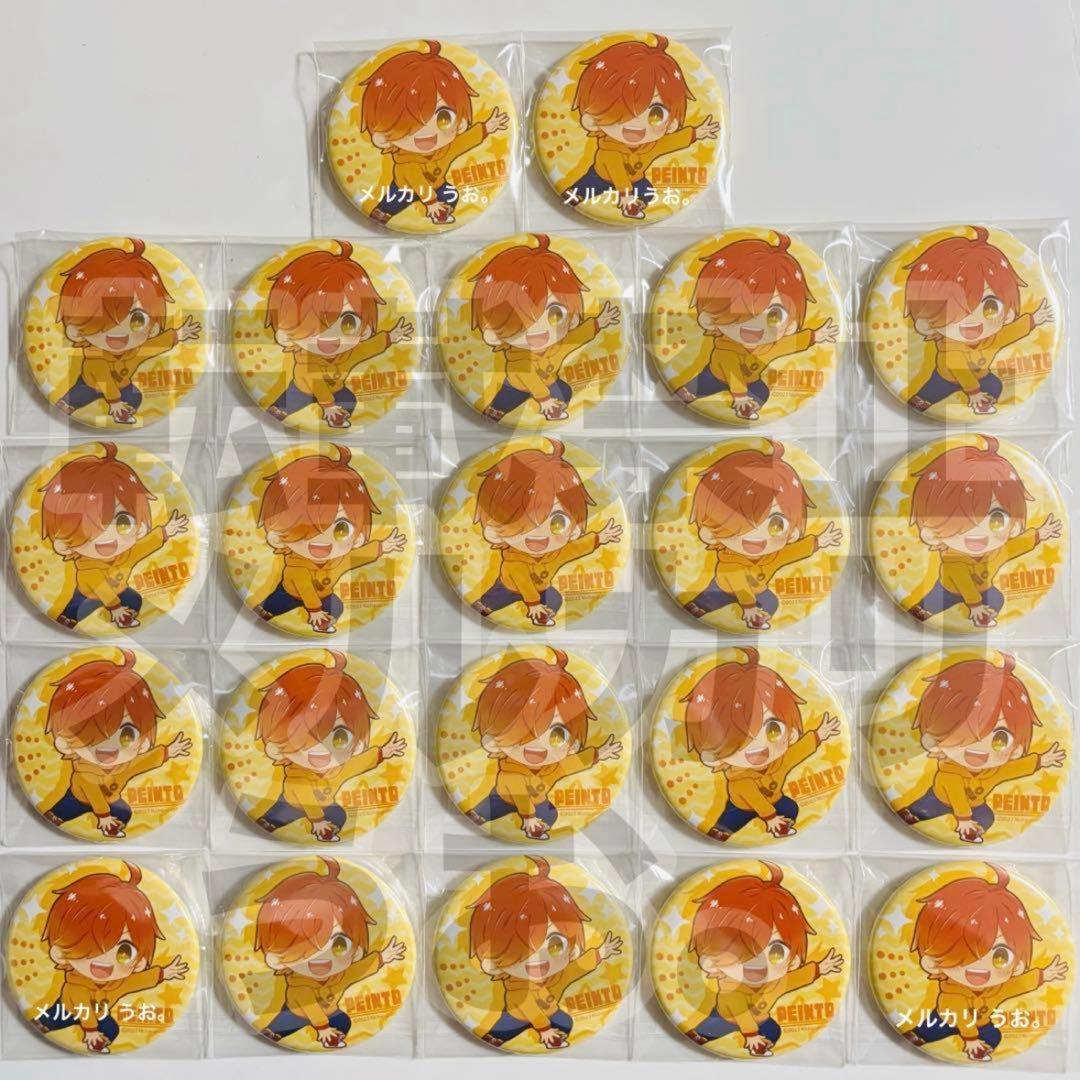 【日常組 ぺいんと】ハラジュク 現地限定缶バッジ 原宿竹下通り友竹庵 22点