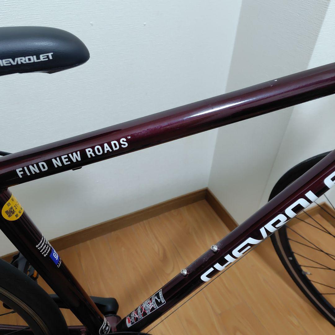 CHEVROLET クロスバイク バーガンディ