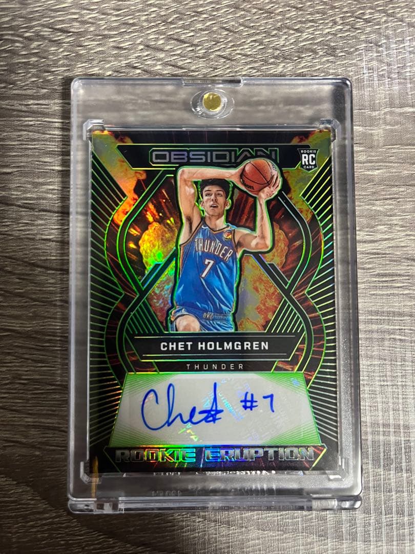 スポーツ選手 Chet Holmgren /25 RC AUTO