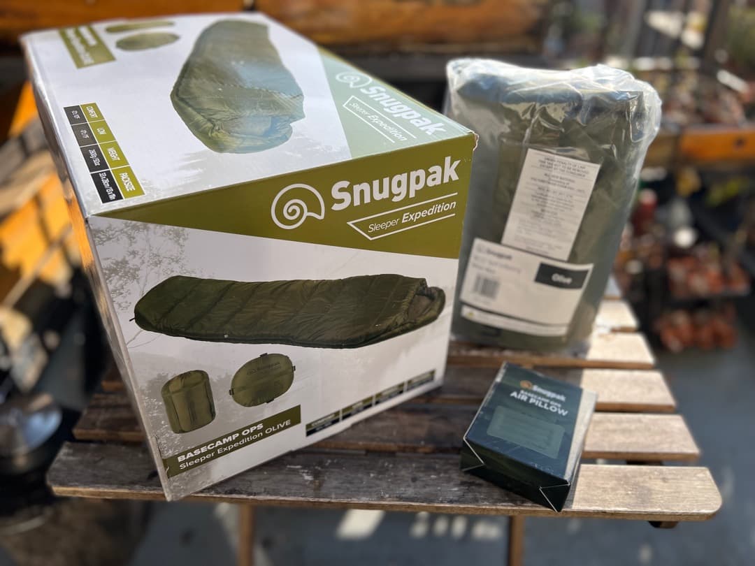 【逸品寝袋フルセット・値下げ不可】Snugpak コンプリートセット