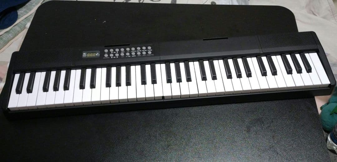 折りたたみ式61鍵電子キーボード