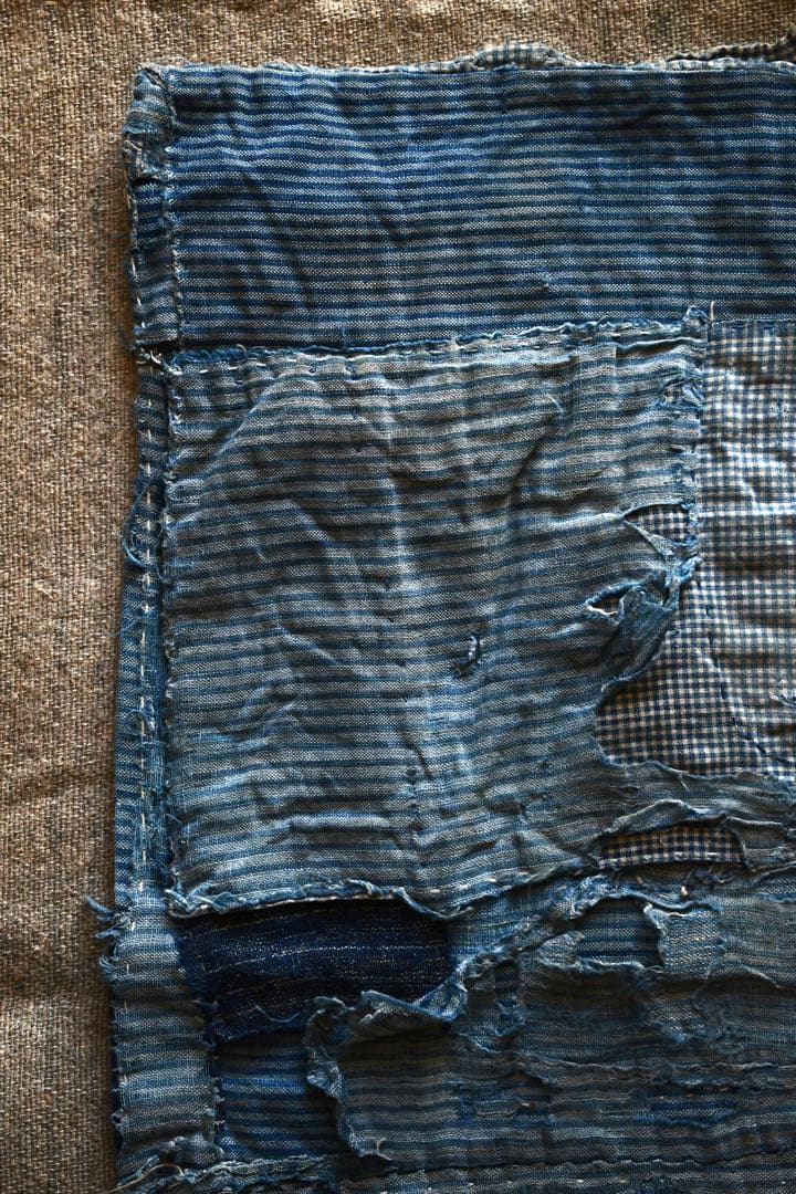 古道具　襤褸　古布　民藝　藍染　明治　ブロカント　古道具坂田　ヴィンテージ