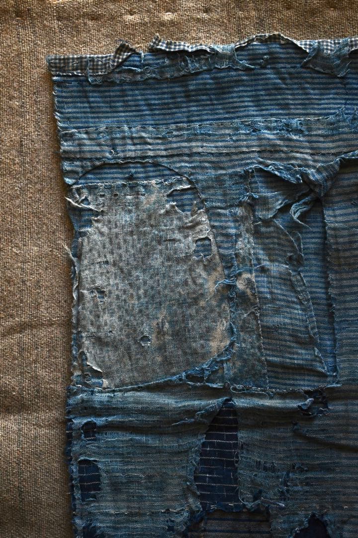 古道具　襤褸　古布　民藝　藍染　明治　ブロカント　古道具坂田　ヴィンテージ
