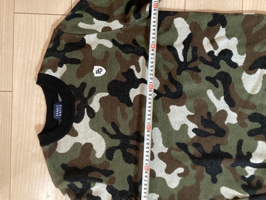 PEARLY GATES パーリーゲイツ 迷彩セーター Lサイズ 5