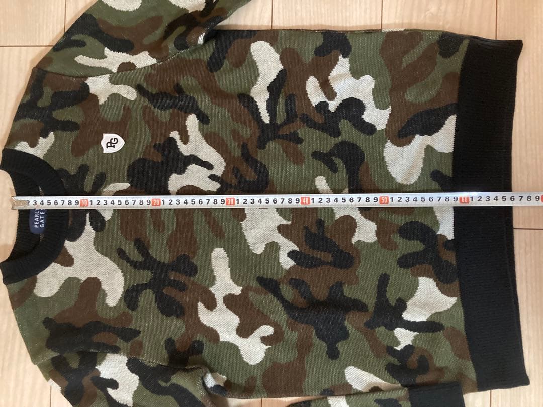 PEARLY GATES パーリーゲイツ 迷彩セーター Lサイズ 5