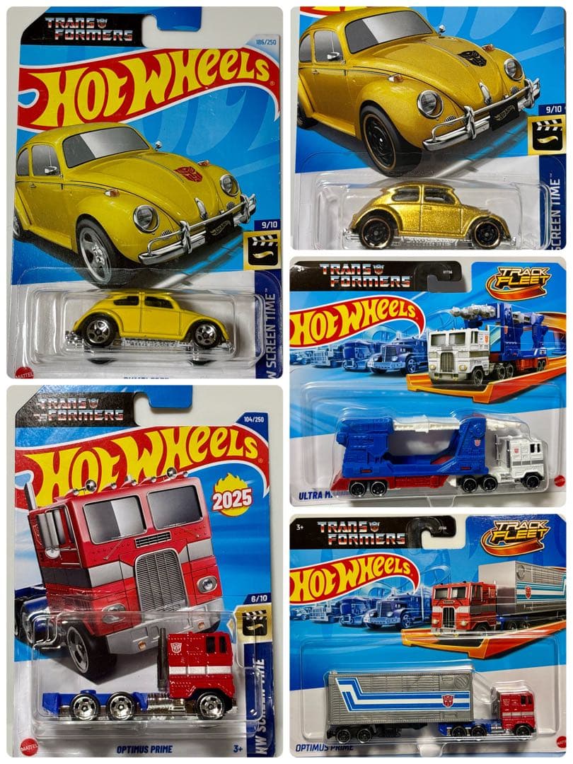 (5点)ホットウィール トランスフォーマー オプティマス、ウルトラマグナスなど