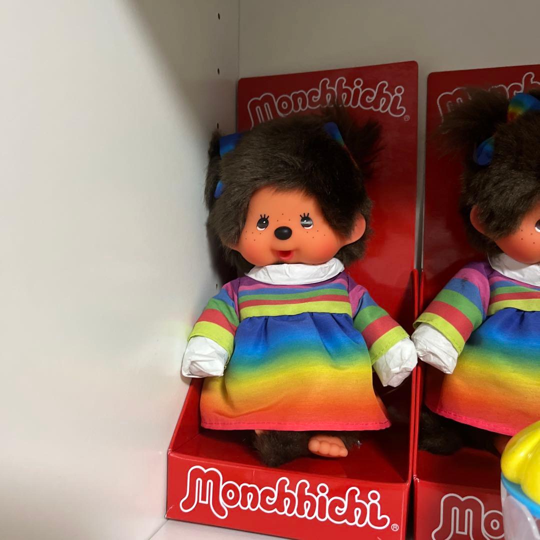 Monchhichi カラフルぬいぐるみ 約20cm