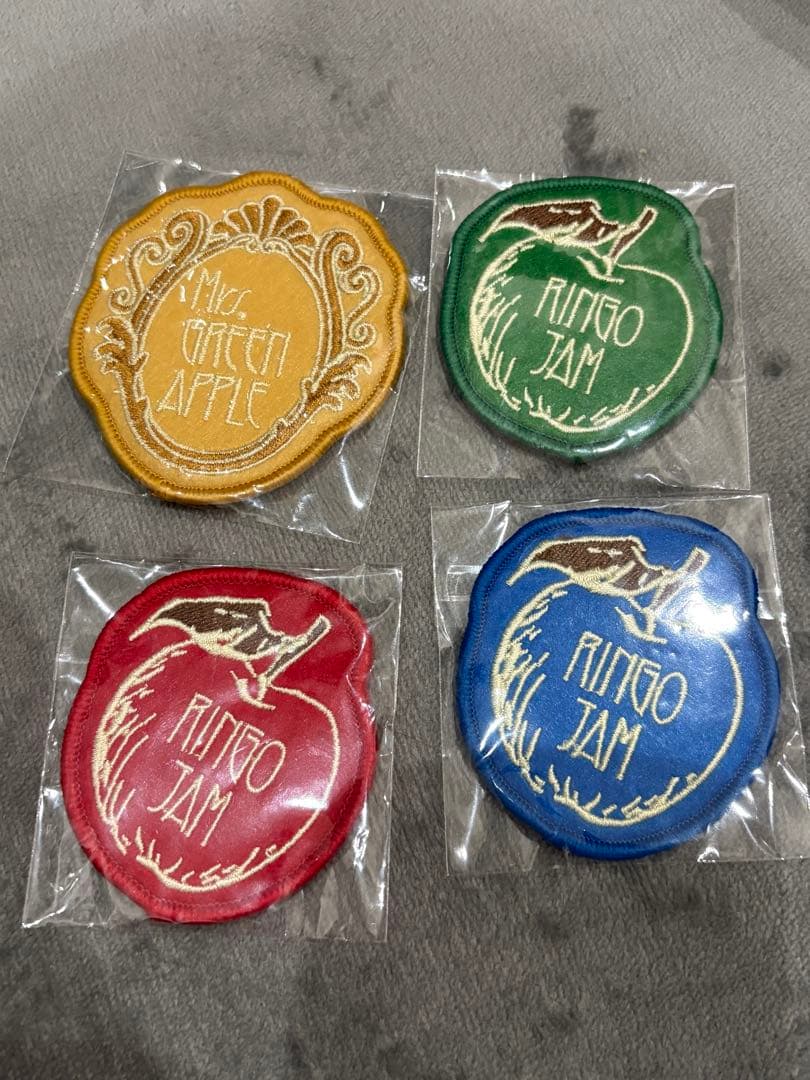 ミセスグリーンアップル JAM'sくじ ワッペン セット売り