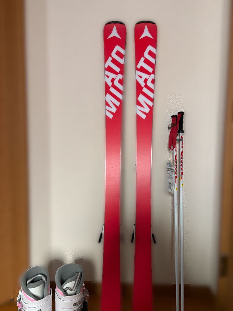 スキー3点セットスキー板140cmスキー靴23.5cm ジュニア用