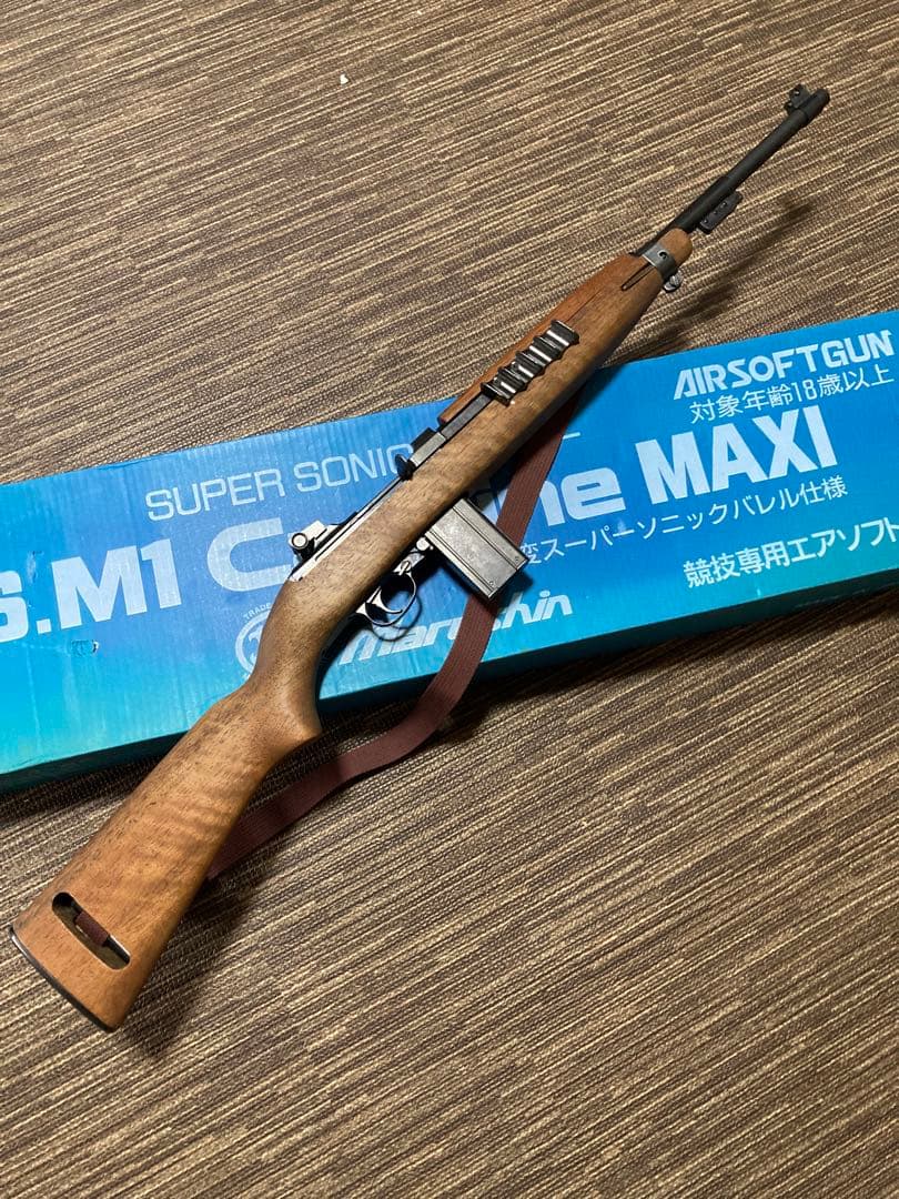 マルシン工業。M1カービン、6mm MAXI。