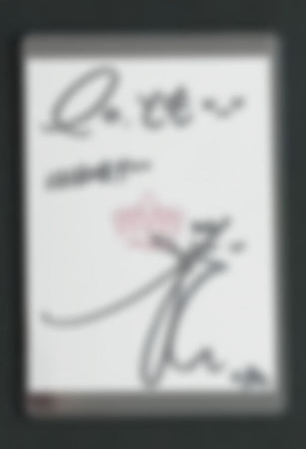 【直筆サイン・直筆メッセージ】ohmygirl アリン トレカ ⚠入手不可⚠