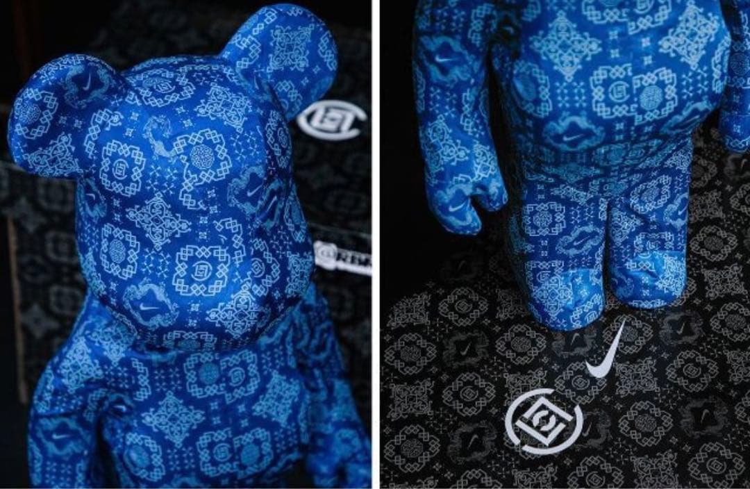 【新品未開封】BE@RBRICK NIKE × CLOT 100% & 400%