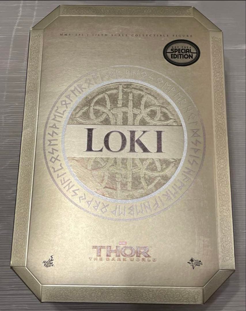 新品未使用【特典付】 マイティ・ソー　ダーク・ワールド　ロキ　ホットトイズ