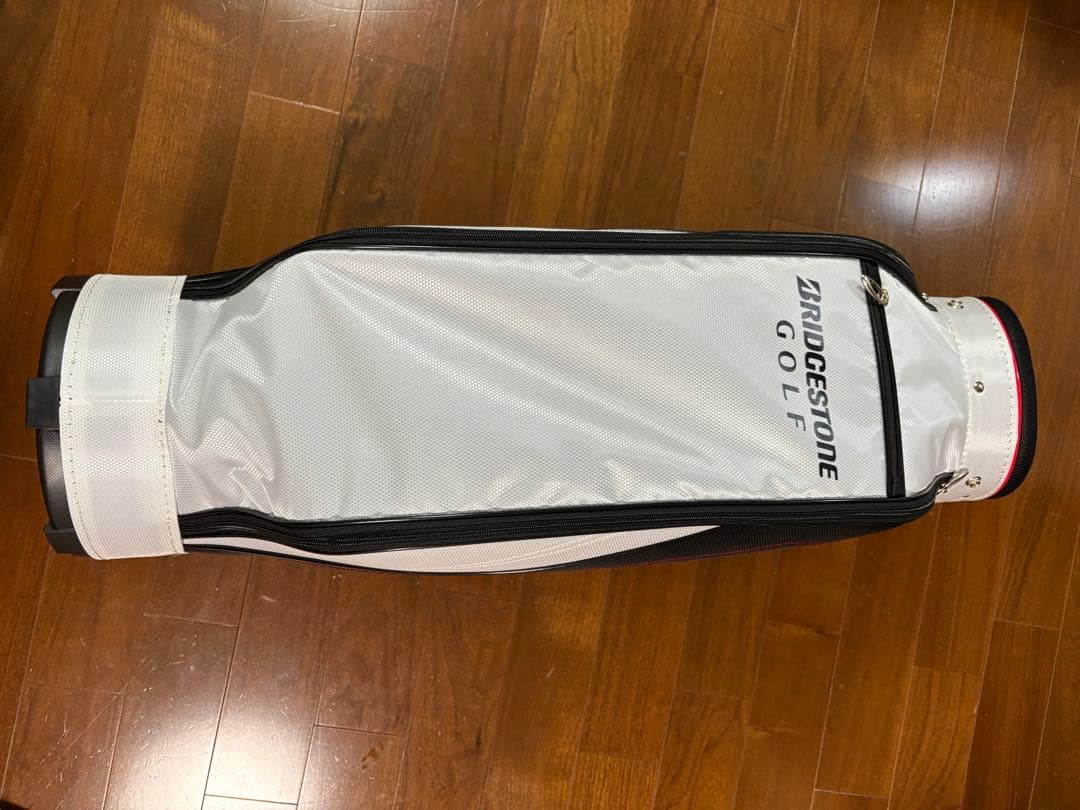 BRIDGESTONE GOLF ブリジストン キャディバッグ 黒赤白