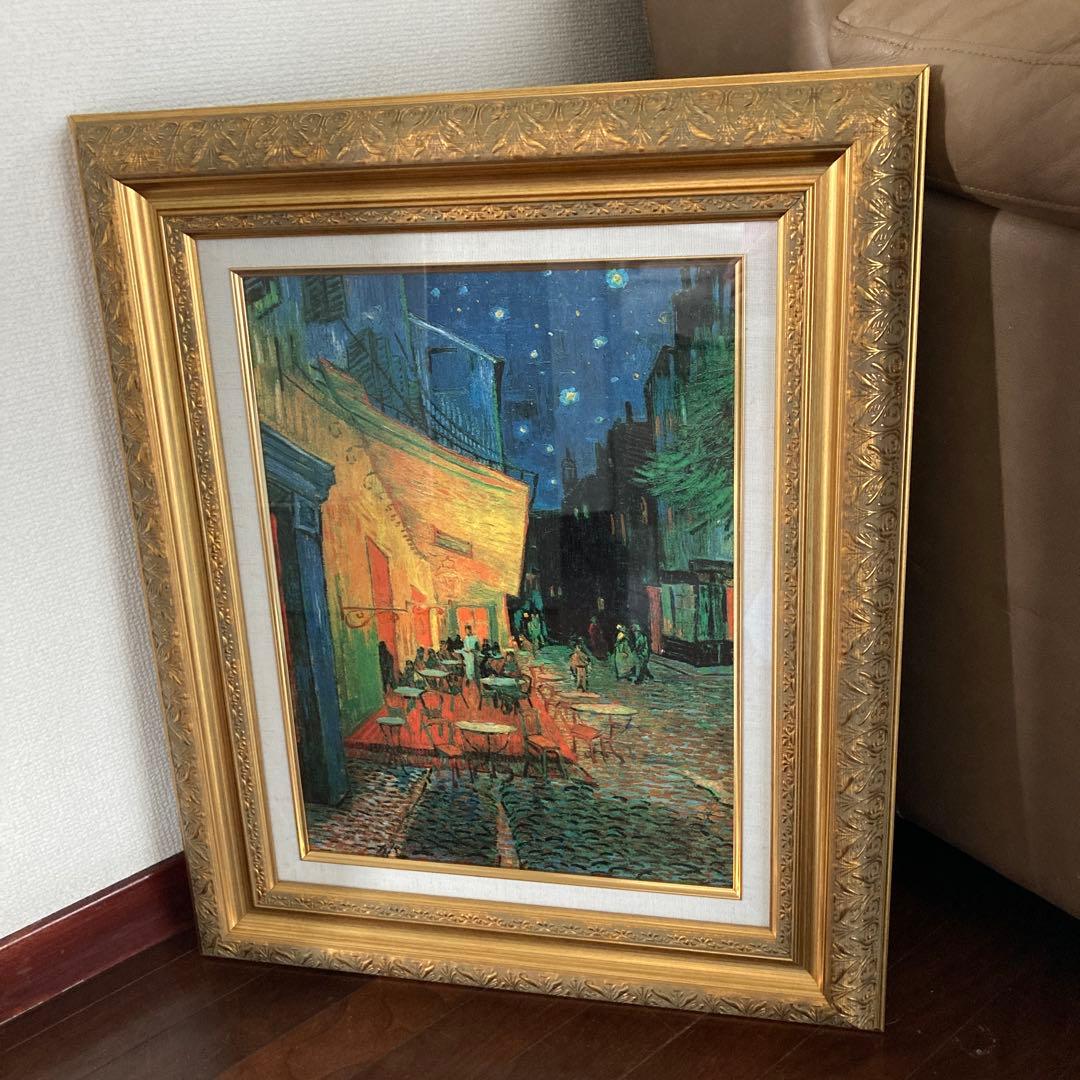 夜のはカフェテラス　ゴッホ