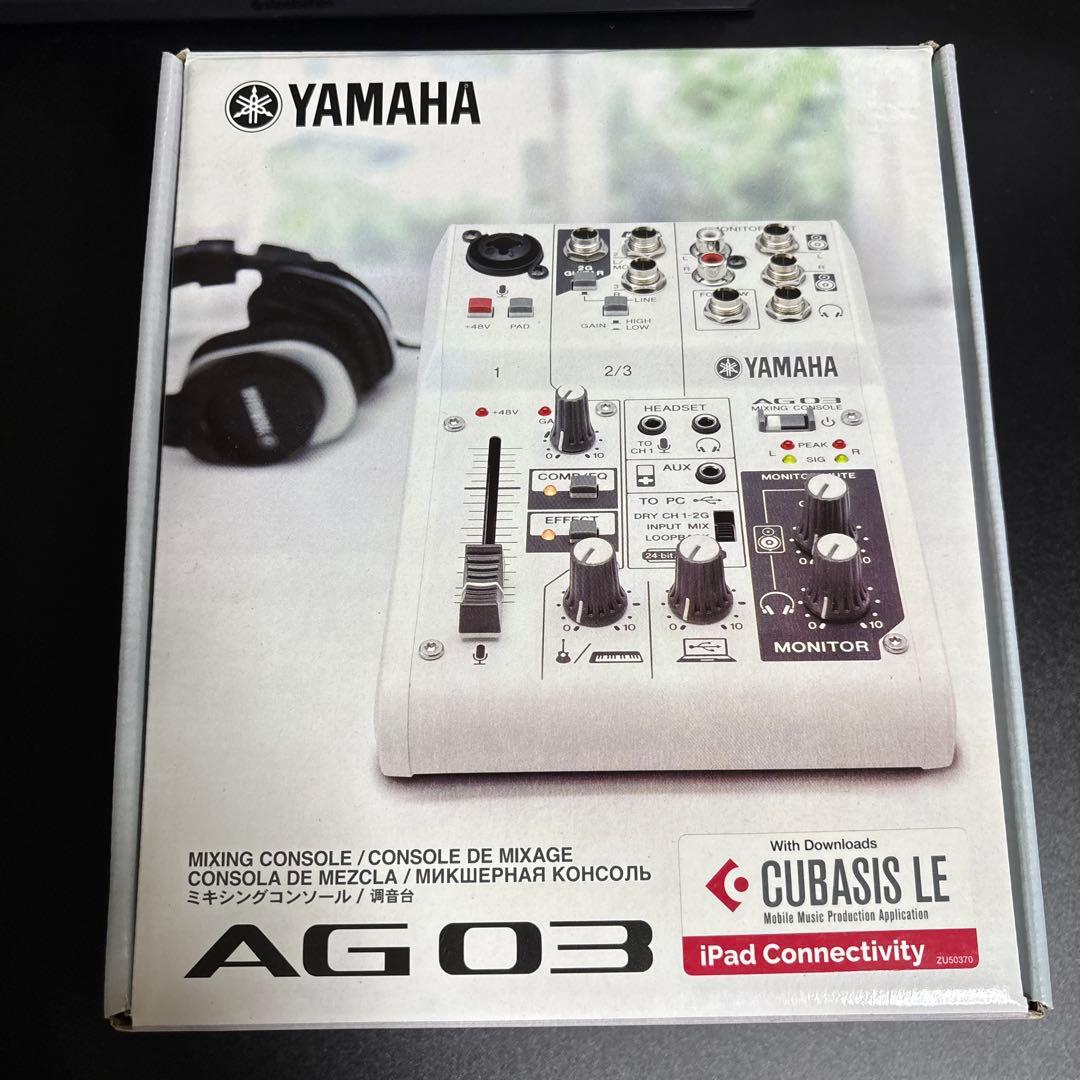 YAMAHA AG03 ミキサー