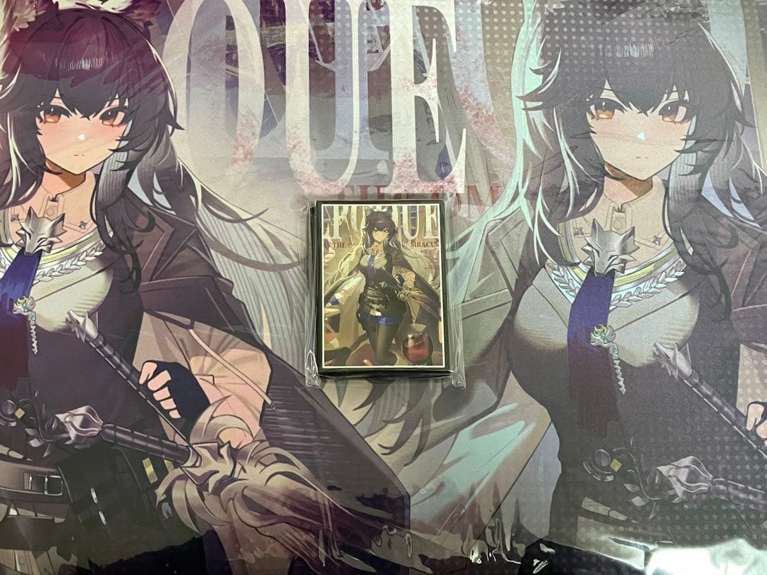 白詰草　アークナイツ　スリーブ　プレイマット　血掟テキサス