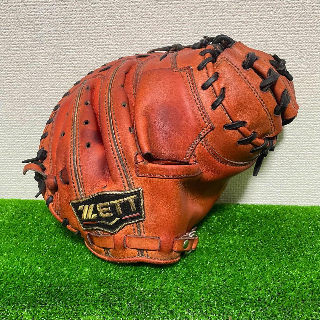 プロステイタス　硬式　キャッチャーミット　高校野球対応カラー　森友哉　横型