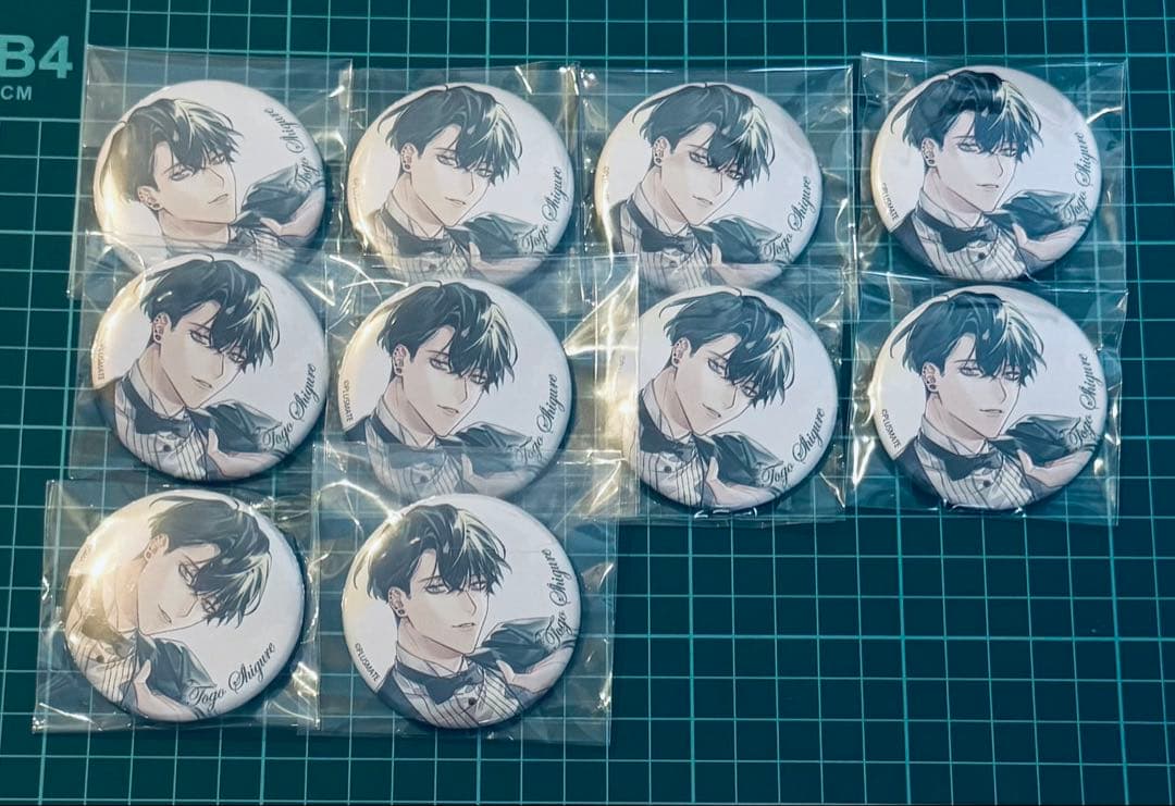 PLUSMATE 時雨橙碁 プラスメイト 缶バッジ三弾 ジュンブラ