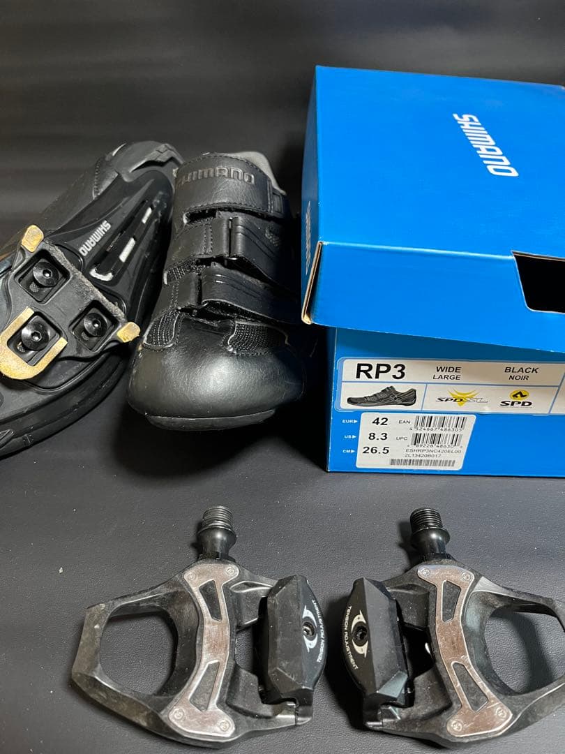 SHIMANO ビンディングシューズ&ペダル